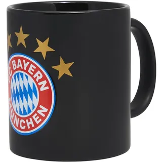 FC Bayern München Tasse Logo Schwarz I 0,3 l