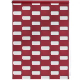 Lichtblick Doppelrollo Arena 90 x 150 cm bordeaux