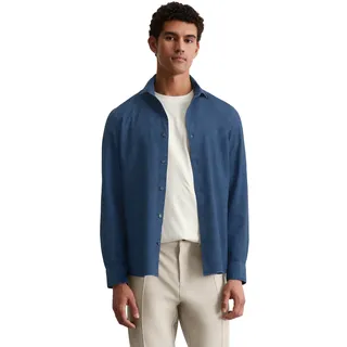 Marc O'Polo Langarmhemd Blau XXL
