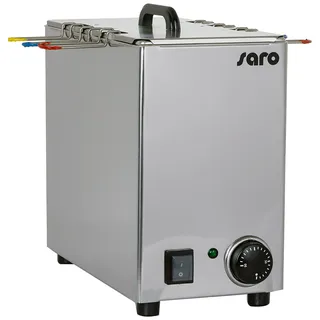Saro DAMO 6 Eier + Eipicker Silber