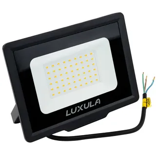 LUXULA Außenstrahler LED 50 W 5000lm 3000K IP65 schwarz