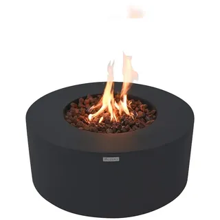 ELEMENTI Feuerschale Ø 87 cm Schwarz