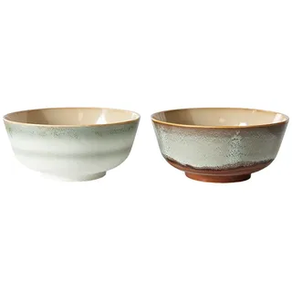 70s Ceramics: Ramen Bowl (Set of 2)