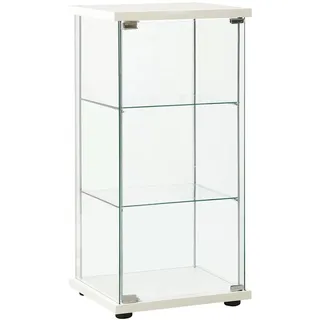 vidaXL Vitrine 42,5 x 36,5 x 86 cm Weiß
