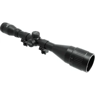 Walther Zielfernrohr ZF 6 x 24, Ø 42 mm Objektiv, Fernrohr für Luftgewehre, unbeleuchtet, inkl. Montageringe