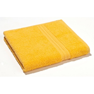 Handtuch aus Baumwolle, Gelb, 50 x 100 cm - Gelb