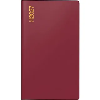 Baier & Schneider Taschenkalender Mod. TM 12 bordeaux 2027