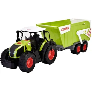 DICKIE Toys Claas Farm Tractor & Trailer Fertigmodell Landwirtschafts Modell