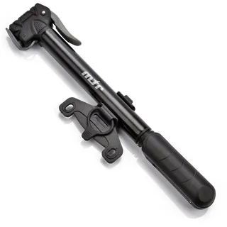 meteor Fahrrad-Handpumpe tragbarer haltbarer Hochdruck-Mini für Fahrrad MTB Kleine Luftpumpe Fahrradpumpe (Stream Schwarz)