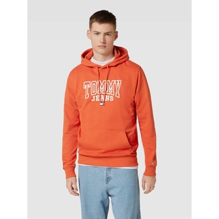 Hoodie mit Label-Print Modell 'ENTRY GRAPHIC', Rot, M