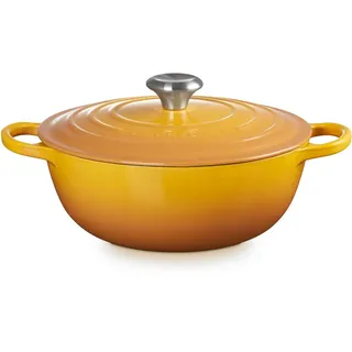 Le Creuset Signature La Marmite Bräter 32 cm sonnengelb
