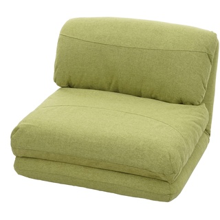 Mendler Schlafsessel HWC-E68, Schlafsofa Funktionssessel Klappsessel Relaxsessel, Stoff/Textil ~ grün