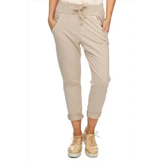 Wendy Trendy Jogger Pants Damen Jogger Hose Baggy in vielen verschiedenen Farben beige XL