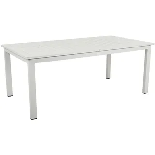 Brafab Lomma Ausziehtisch 194-312 x 100 x 73 cm Hellgrau