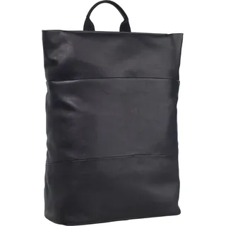 LEONHARD HEYDEN Hamburg Rucksack Leder schwarz