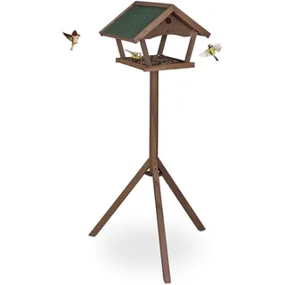 Relaxdays Vogelfutterhaus Vogelhaus