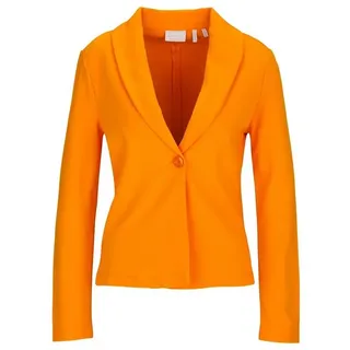 Rich & Royal Sommerjacke Ecovero Jersey Blazer orange L