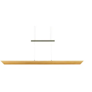 Elobra Columbia 1-flg. 9 cm Holz Eiche