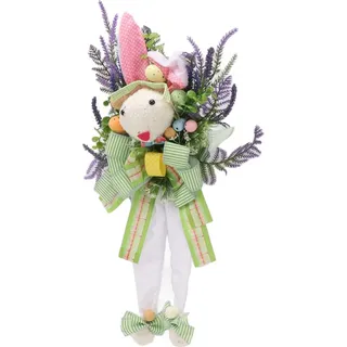 Wand hängende Kaninchen Dekoration simuliert Osterhase Dekoration leichtes Gewicht Home Decor Hase Figur für Haus Garten Büro