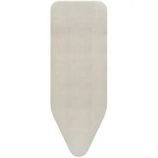 Brabantia Bügelbrettbezug C 124 x 45 cm – Denim Grey | Oberschicht 100% Baumwolle, 2 mm Schaumstoffpolsterung | Perfekt für Bügelbretter der Größe C | Langlebig, waschbar, leicht aufzuziehen