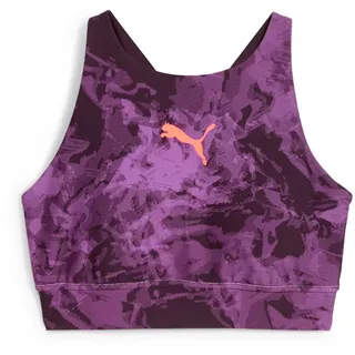 Puma IndividualBLAZE Eversculpt Medium Support Sport-BH Damen 07 midnight plum XS
