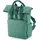 Recycled Twin Handle Roll-Top Backpack grün/khaki