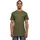 Shaped Long Tee grün S