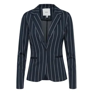 ICHI IHRUTI BL7 - 20114585 Gestreifter Blazer in nachtblau | Gr.: S