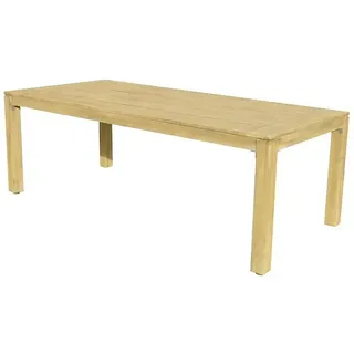 Sunfun Laura Gartentisch  (L x B x H: 300 x 100 x 76 cm, Akazie, Braun)
