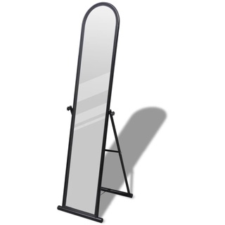 vidaXL Standspiegel Boden Stehend Spiegel Ankleidespiegel Ganzkörperspiegel