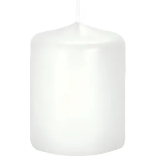 Jaspers Kerzen Premium Stumpenkerze 80 x 60 mm weiß