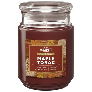 Candle-liteTM Duftkerze Duftkerze Maple Tobac - 510g (Einzelartikel) rot