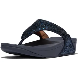 FitFlop Damen Lulu Glitter Flip Flops, Zehenstegsandalen, bequem mit natürlicher Fußgewölbestütze