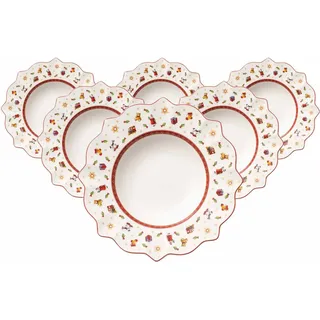 Villeroy & Boch Suppenteller Toy's Delight ø 26,4 cm 6er Set bunt