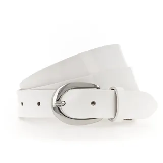 TAMARIS Damengürtel Leder 110 weiß
