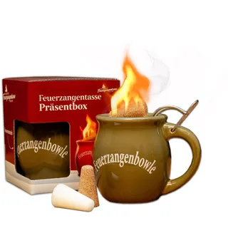 Feuerzangentasse 1er-Set, Oliv - für Feuerzangenbowle