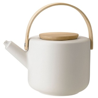 Stelton Teekanne, stelton THEO Teekanne Steingut 1,25 l sand