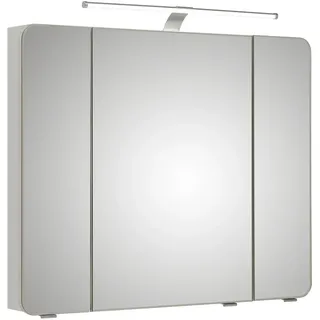 Pelipal 4005 90 cm weiß mit LED-Aufsatzleuchte