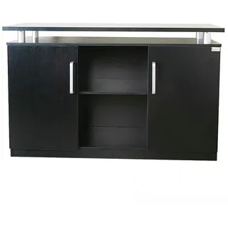 Jet-Line Orly Aktenschrank 140 x 85 x 43 schwarz