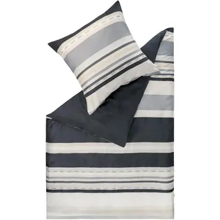 Esprit Salmlo Gestreift Grau 135 x 200 cm + 80 x 80 cm