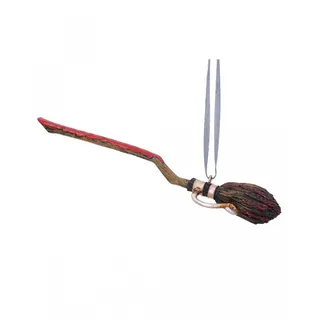 Harry Potter Weihnachtsbaumschmuck Firebolt als Geschenkidee - Braun/Gold/Beige/Silber