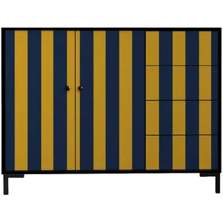 RNT By Really Nice Things Kommode, Gelb, Holzwerkstoff, 45x84x113 cm, Wohnzimmer, Kommoden & Sideboards, Kommoden