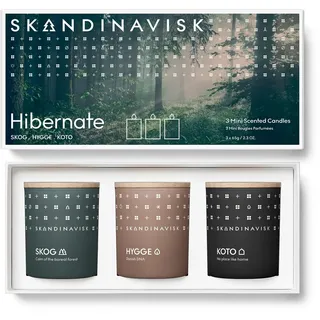 Skandinavisk - Kerzenset Mini, Hibernate (3er-Set)