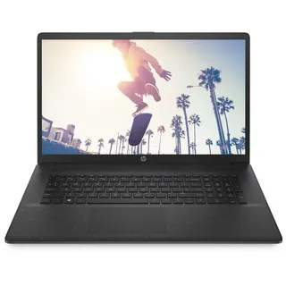 HP 17 (Jet Black, 17,3" Full-HD, Intel® Celeron® N4500, 32 GB RAM, 500 GB SSD) mit Windows 11 Pro