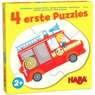 HABA 4 erste Puzzles Einsatzfahrzeuge (1306182001)