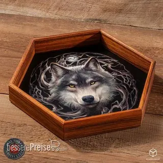 Q-Workshop QWSWADTAS05 - Anne Stokes Dice Tray: Night Forest