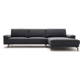 creation by rolf benz Eckcouch 2-Sitzer Schwarz
