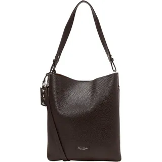 Marc O'Polo Brinja Schultertasche Leder Burnt Coffee