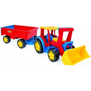 Wader Tractor Gigant with Shovel and Trailer (66300)
