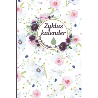 Zykluskalender: Menstruationszyklus-Tracker für junge Mädchen, Teenager und Frauen | Undatiertes 4-Jahres-Monatskalender-Notizbuch